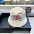 CHANEL BUCKET HAT IN BEIGE LAMB WOOL 430249
